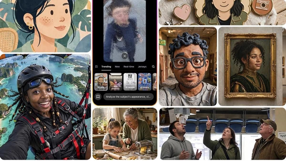 Meta permite usar fotos de perfiles públicos de Instagram para generar imágenes con IA sin permiso explícito
