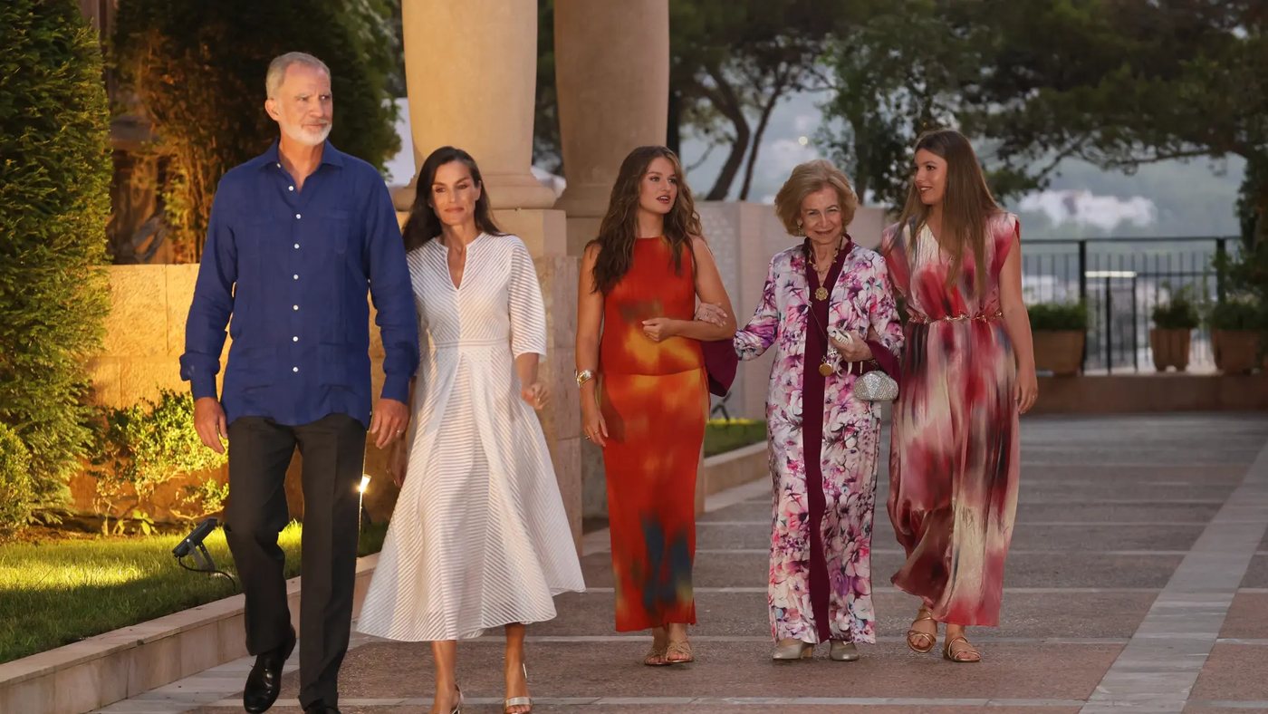 La Familia Real celebra en Marivent su tradicional recepción de verano ante 600 invitados