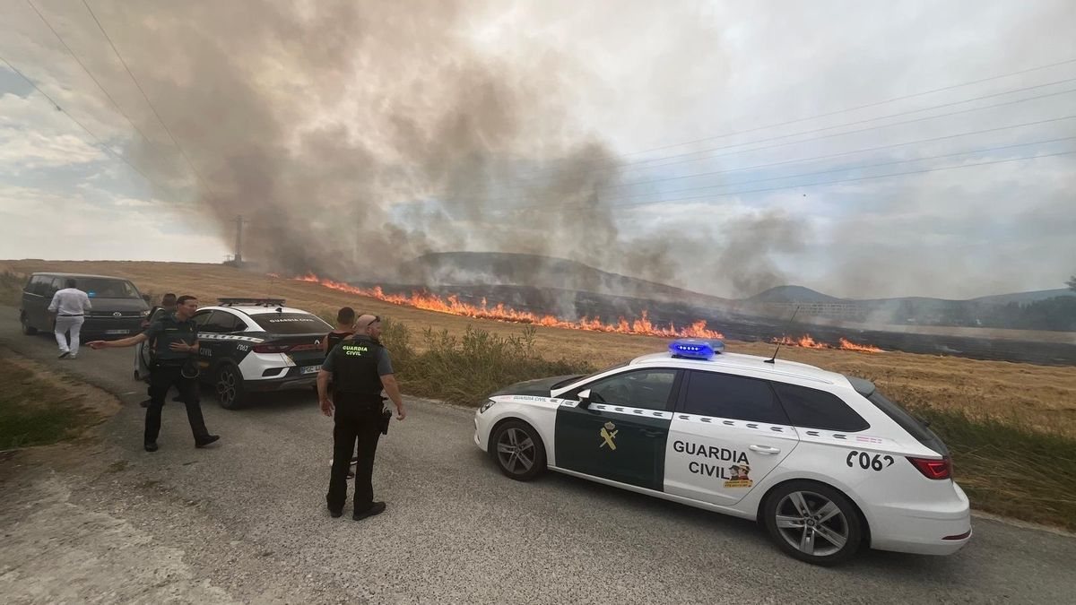Al menos 12 muertos en el incendio forestal de Los Gallardos, Almería