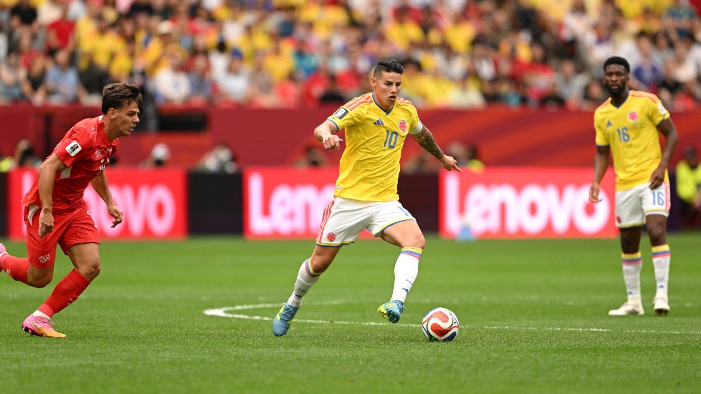 Suiza y Colombia empatan sin goles en el Mundial 2026